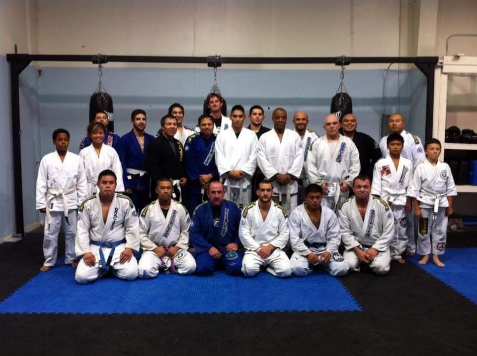Jiu-Jitsu group photo at San Juan Avenue
